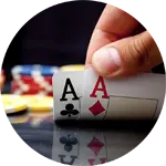Poker equipment for casinos and poker clubs