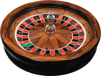 Cammegh Mercury 360 roulette wheel with Rosewood veneer