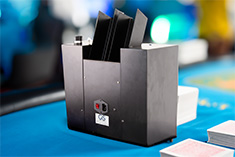 Card shredder for casino blackjack playing cards