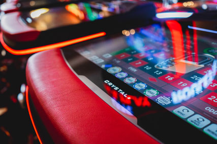 Electronic roulette stations offer automated gaming on sleek, compact & ergonomic player terminals, each with a free view of the wheel & maximum operational security. Attractive & innovative graphics with excellent ergonomic cabinet design meet the most demanding player expectations.