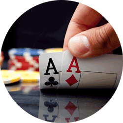 Poker equipment for casinos and poker clubs